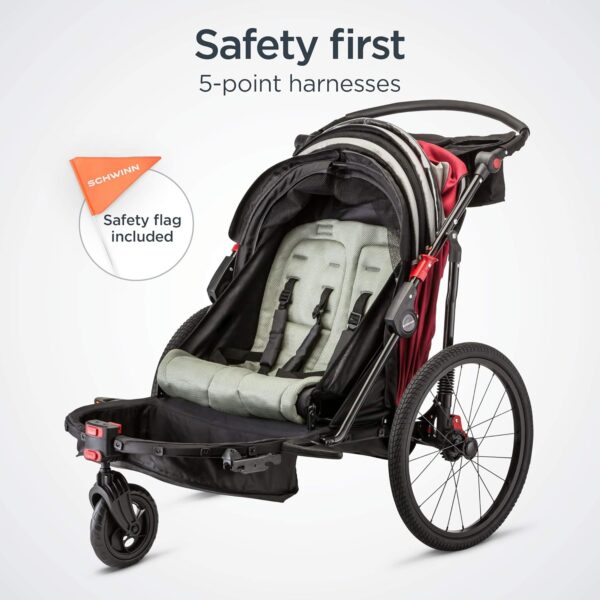 Child Bike Trailer, Single and Double Seat Baby Carrier Options - Image 5
