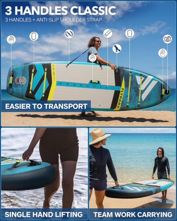 Fishing&Family Stable Inflatable Paddle Board - Image 4