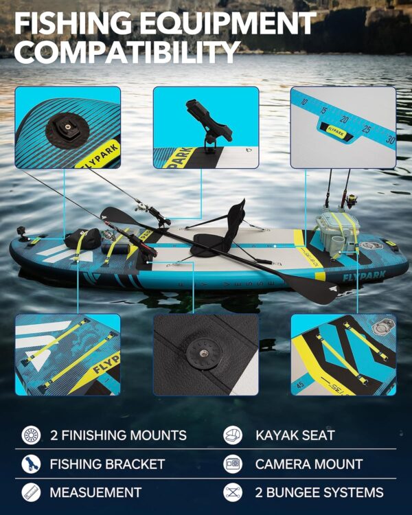 Fishing&Family Stable Inflatable Paddle Board - Image 5