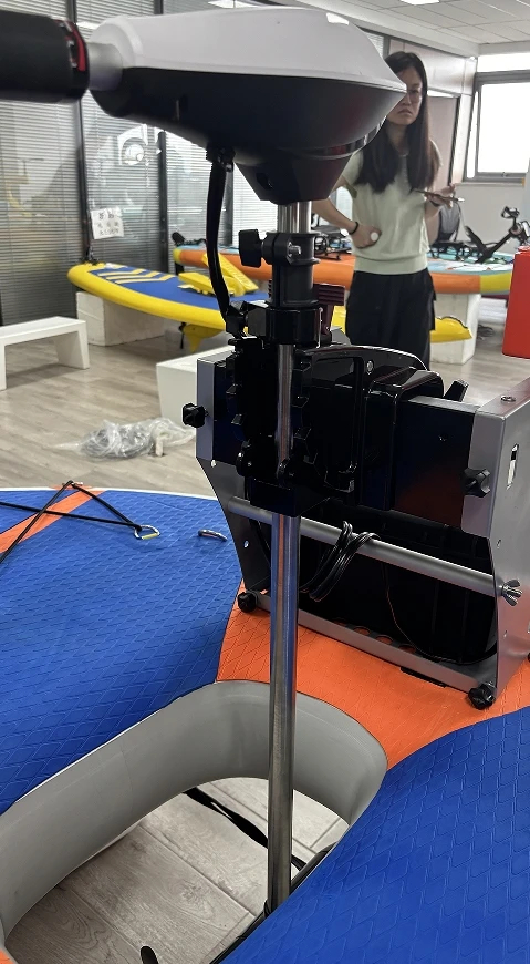 Inflatable Floating Padel Canoe Kayak Fishing Boat - Image 12