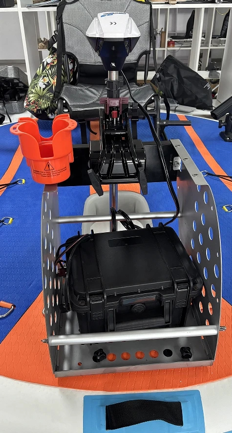 Inflatable Floating Padel Canoe Kayak Fishing Boat - Image 13