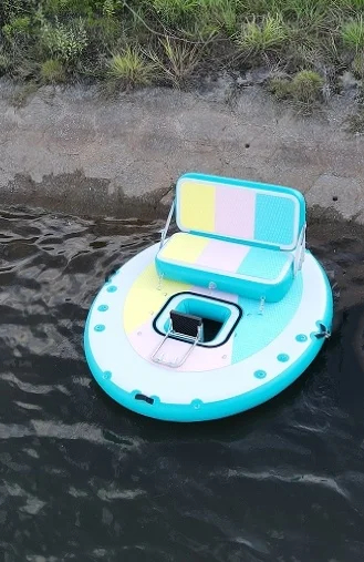 Inflatable Floating Padel Canoe Kayak Fishing Boat - Image 17