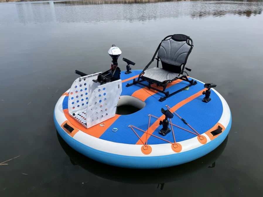 Inflatable Floating Padel Canoe Kayak Fishing Boat - Image 18