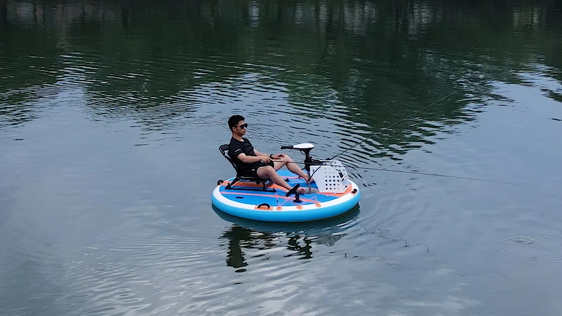 Inflatable Floating Padel Canoe Kayak Fishing Boat - Image 21