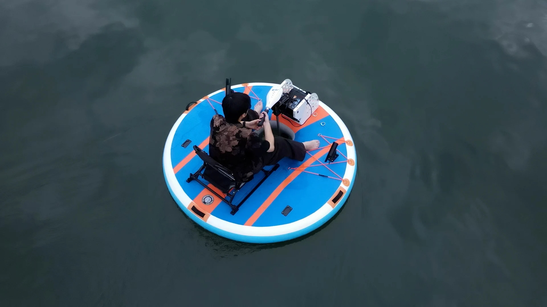 Inflatable Floating Padel Canoe Kayak Fishing Boat - Image 22